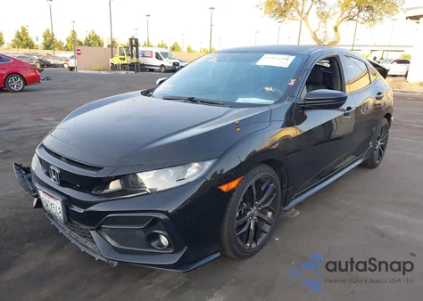 2021 Honda Civic Sport from USA, damaged, VIN SHHFK7H49MU412315